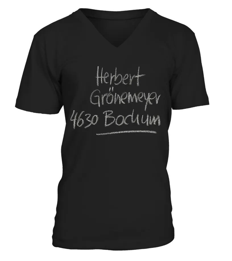 50GERBK30. HERBERT GRöNEMEYER4630 BOCHUM CAMISETA CUELLO EN V UNISEX
