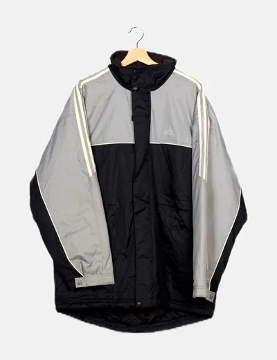 Adidas Chaqueta impermeable gris