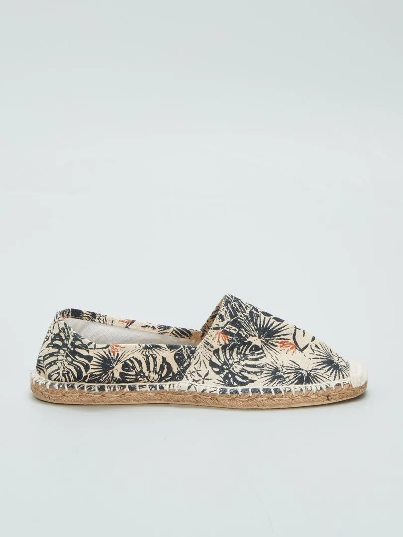 ALPARGATAS DE ESPARTO  BEIGE