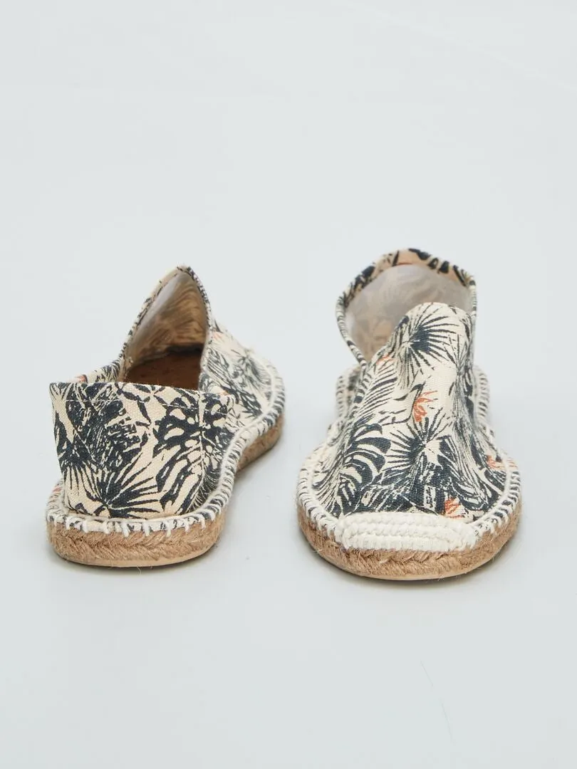 ALPARGATAS DE ESPARTO  BEIGE