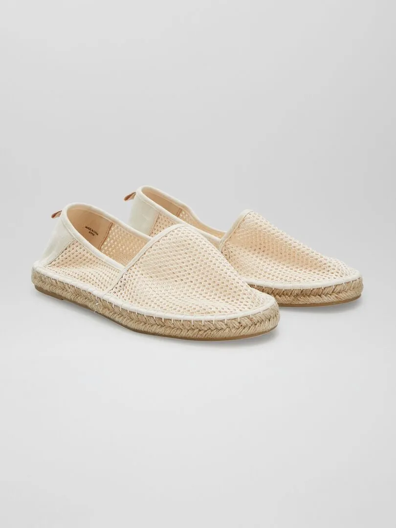 ALPARGATAS DE YUTE  BEIGE