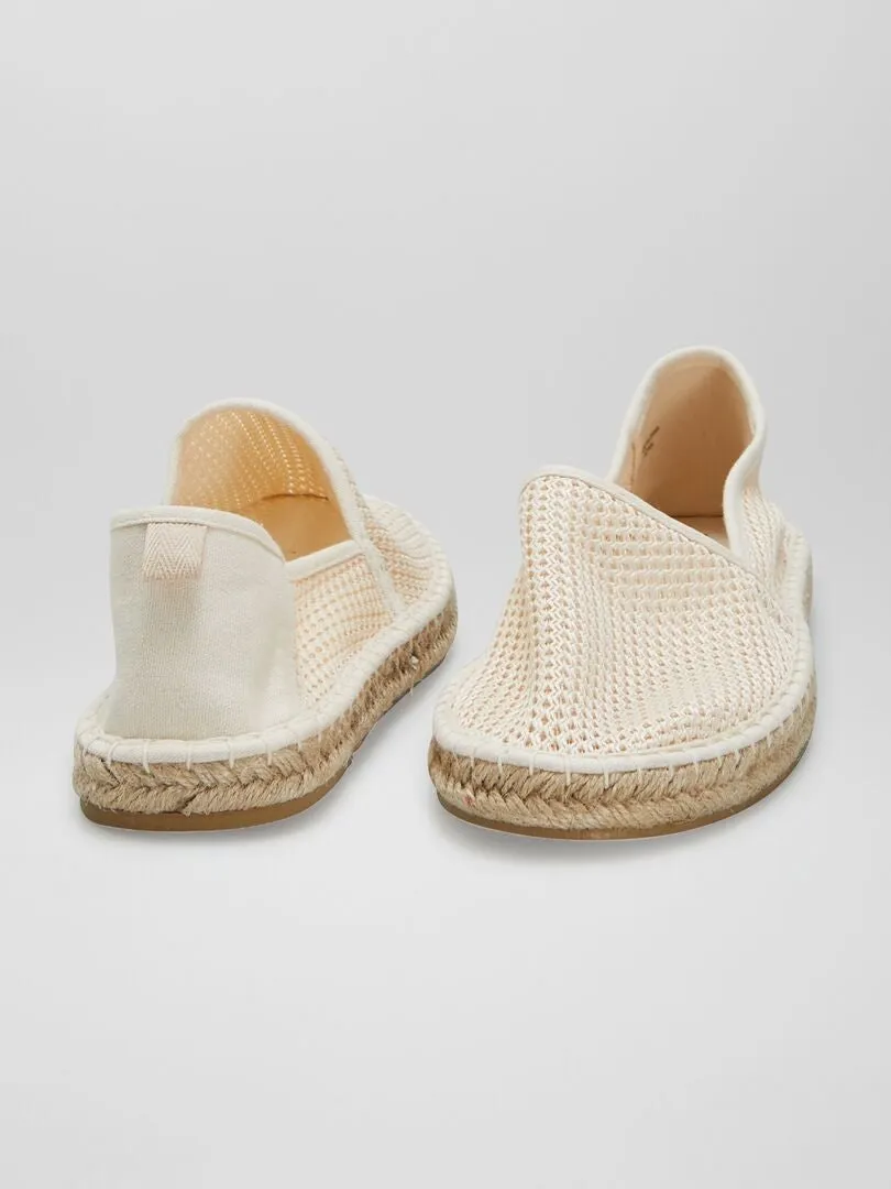 ALPARGATAS DE YUTE  BEIGE
