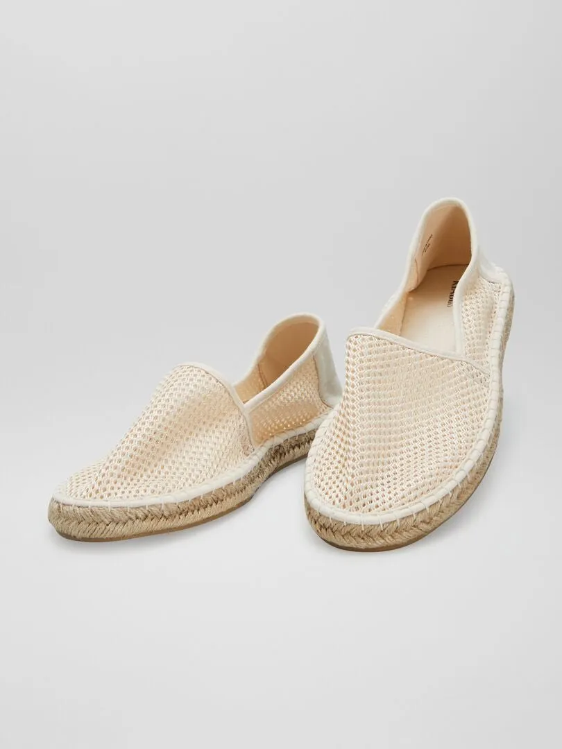 ALPARGATAS DE YUTE  BEIGE