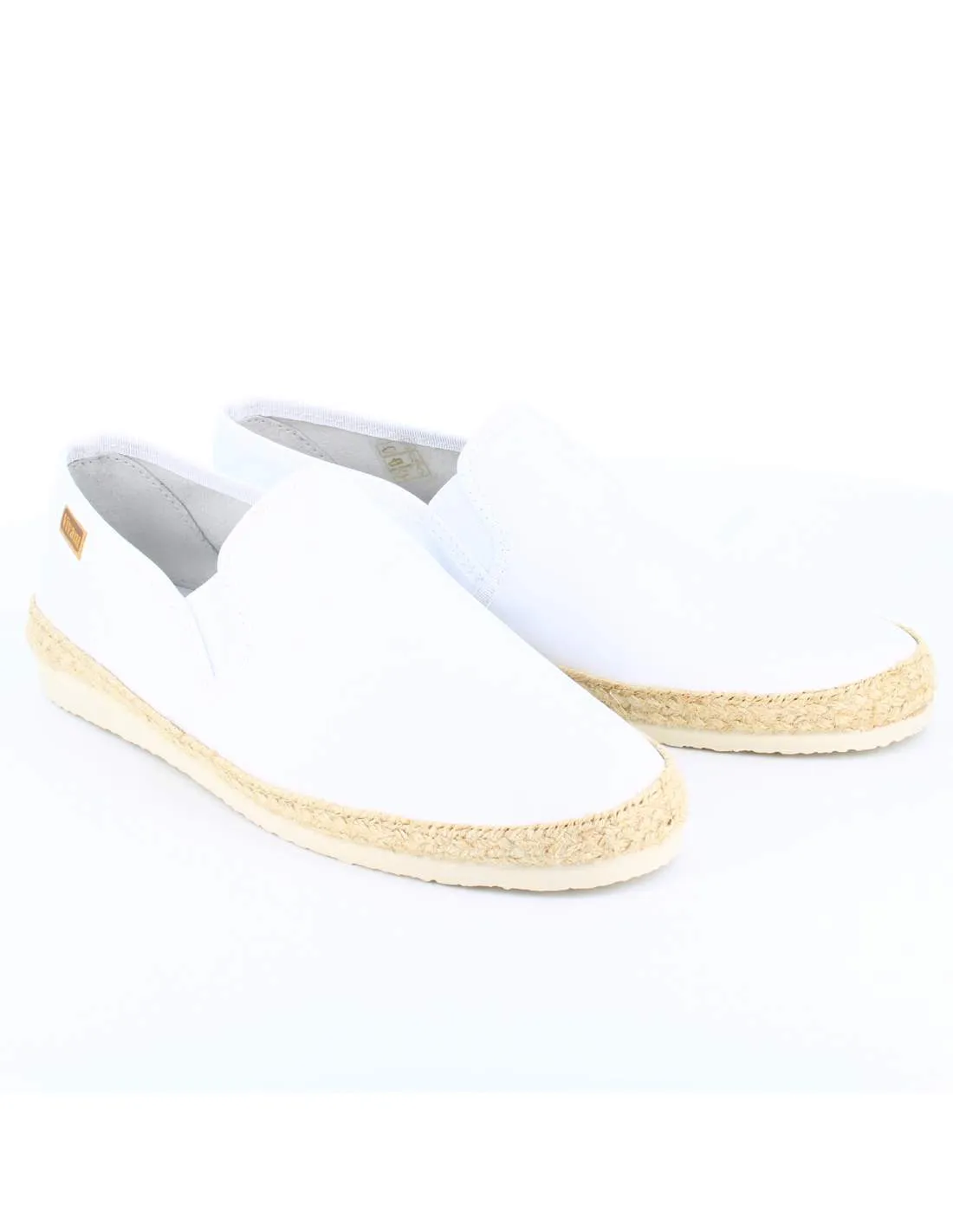 Alpargatas Hombre Piel Sauvage Blanco