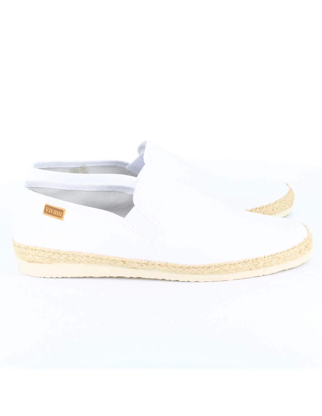 Alpargatas Hombre Piel Sauvage Blanco