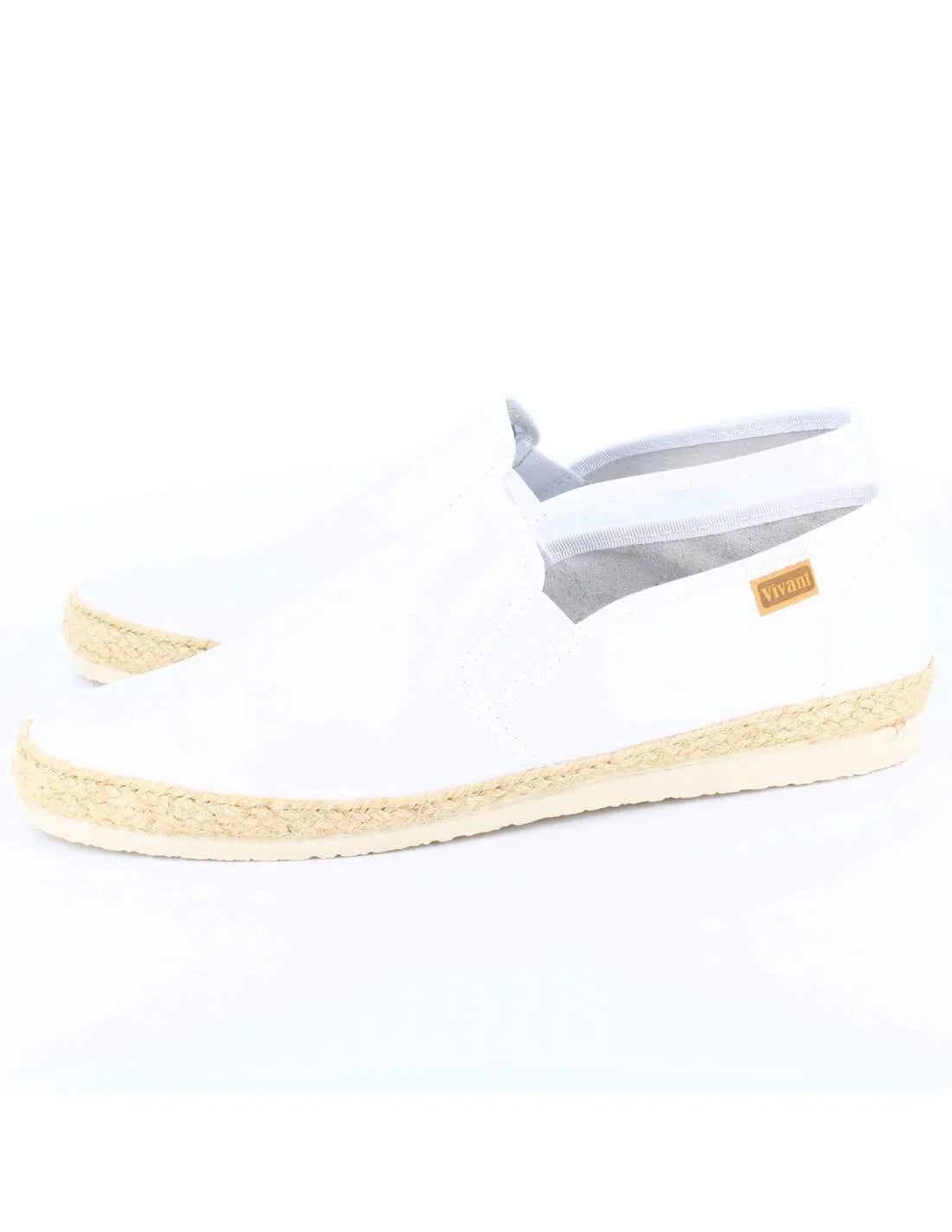 Alpargatas Hombre Piel Sauvage Blanco