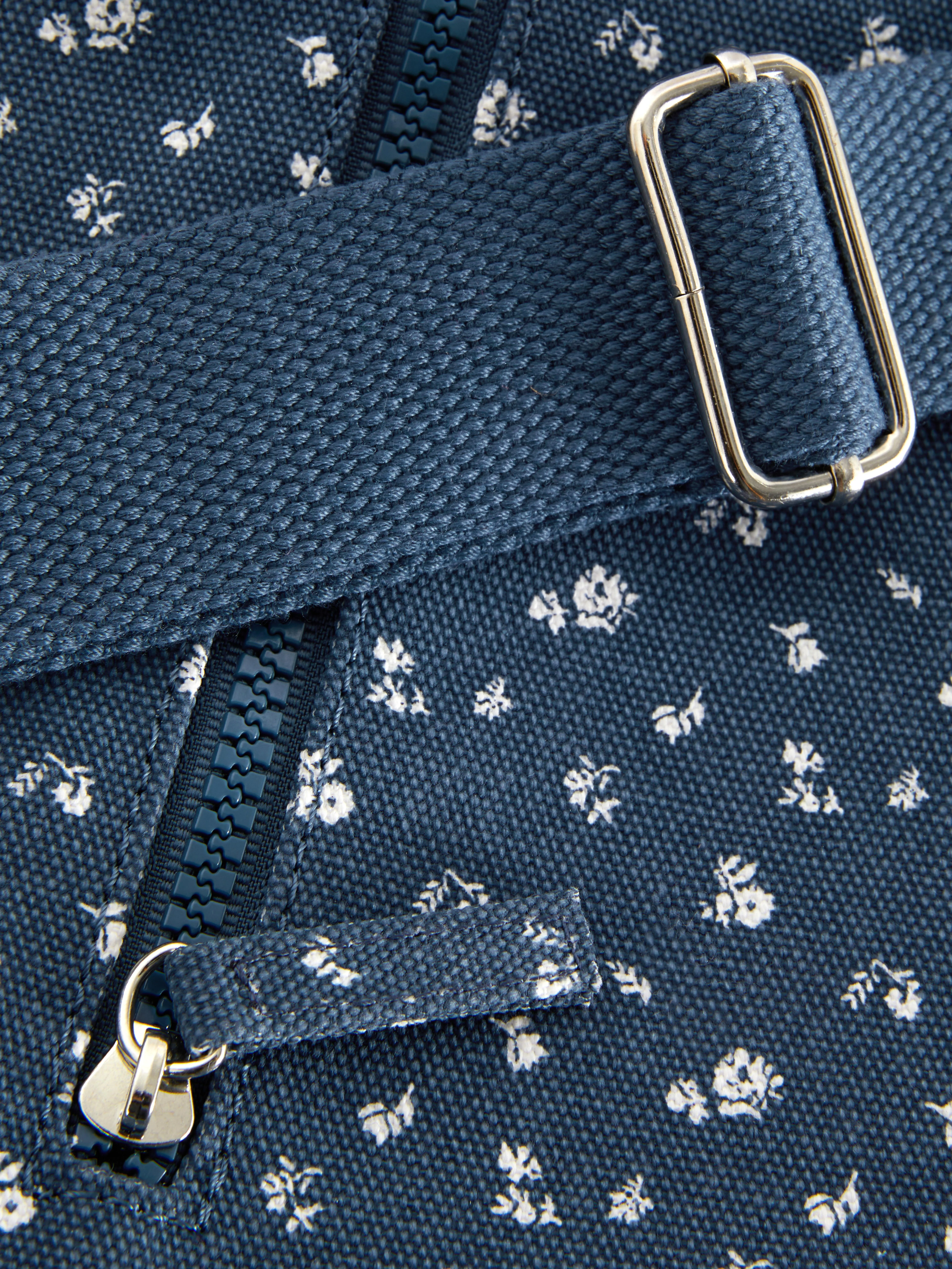 Bandolera con estampado floral