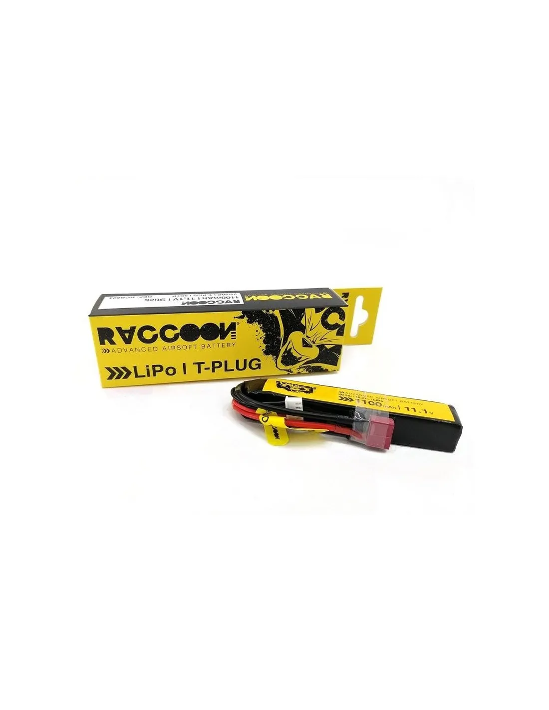 BATERIA RACCOON PRO  11.1V 1100MAH 25/50C STICK