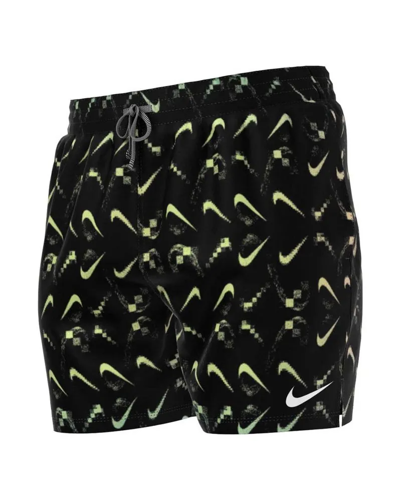 BaÑador nike negro multi swosh swimshort