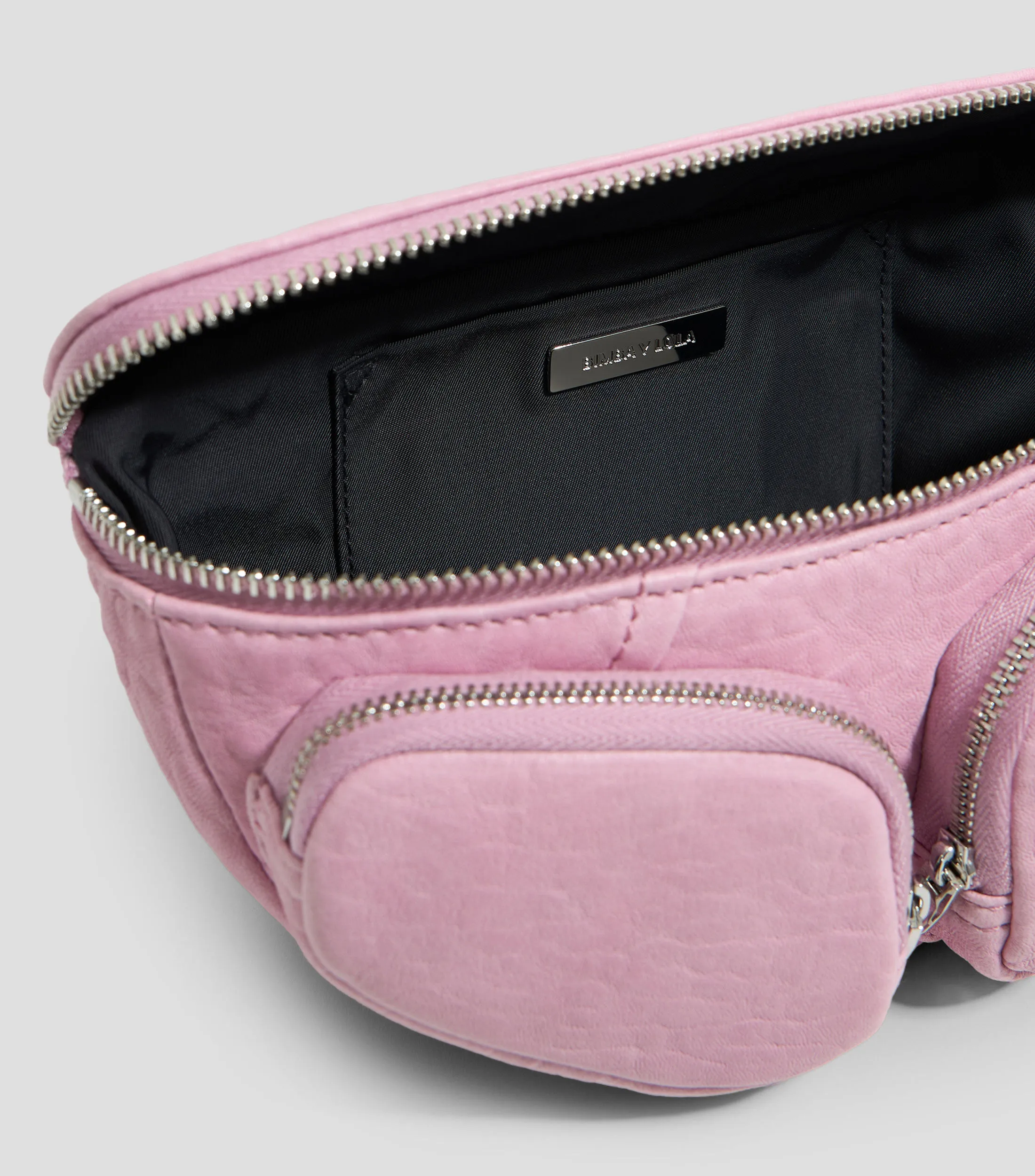 Bimba y Lola Bolso Cangurera Pocket en Piel Mujer