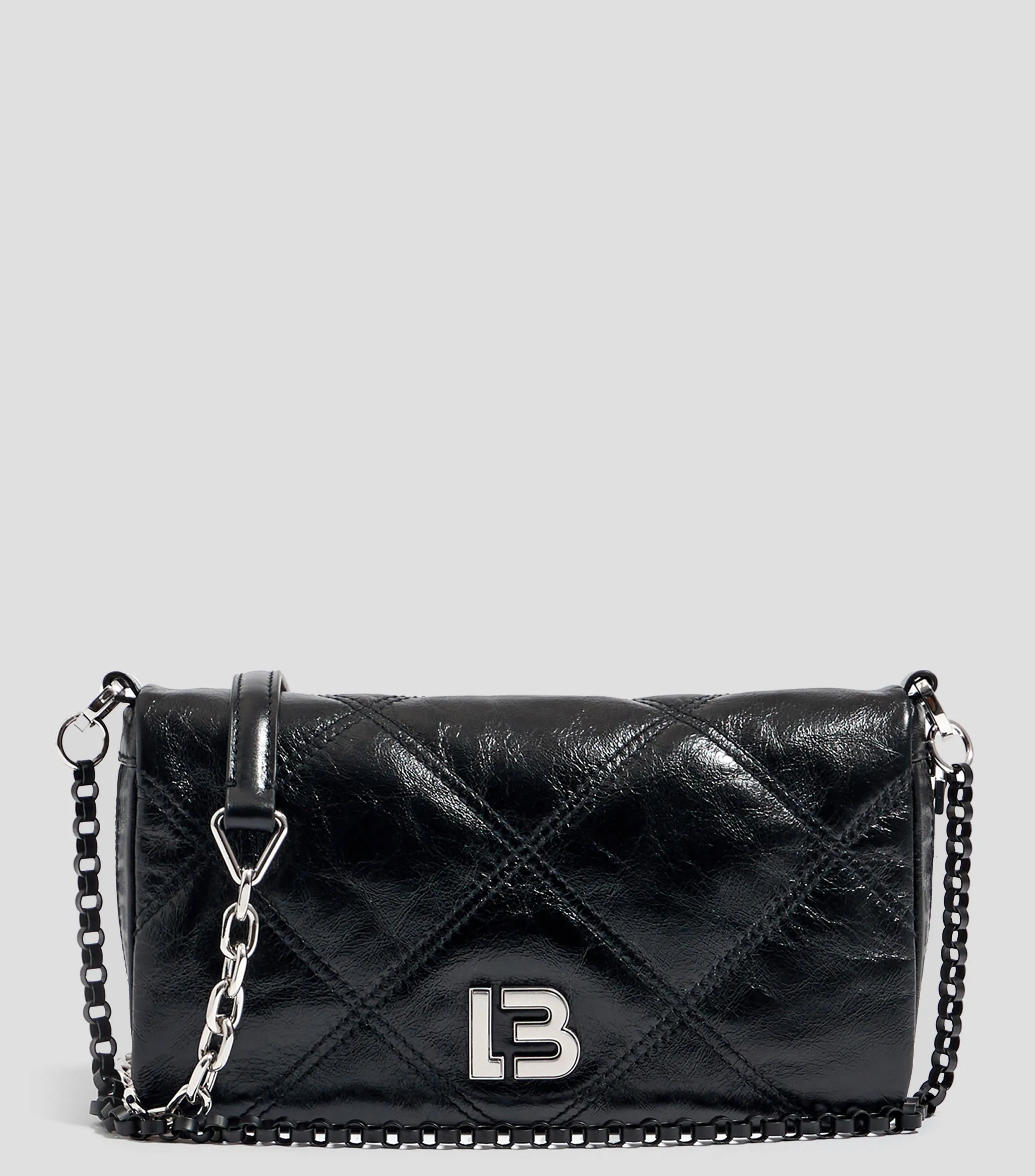 Bimba y Lola Bolso Crossbody S piel negro Mujer