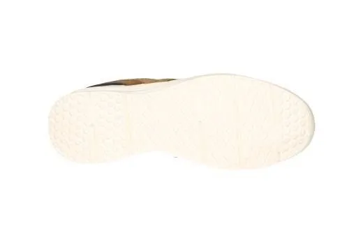 Blucher Nobuck Cuero Cuello Azul Piso Blanco Light