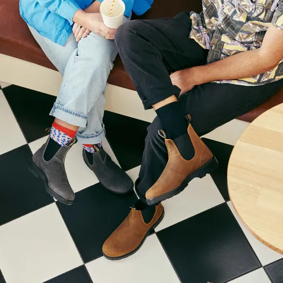 Blundstone – Botas Chelsea Tobacco suede #1911