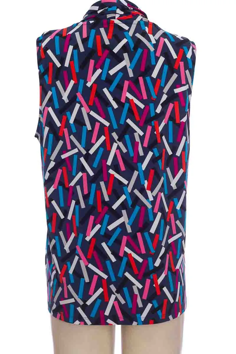 BLUSA COLOR AZUL  ANNE KLEIN