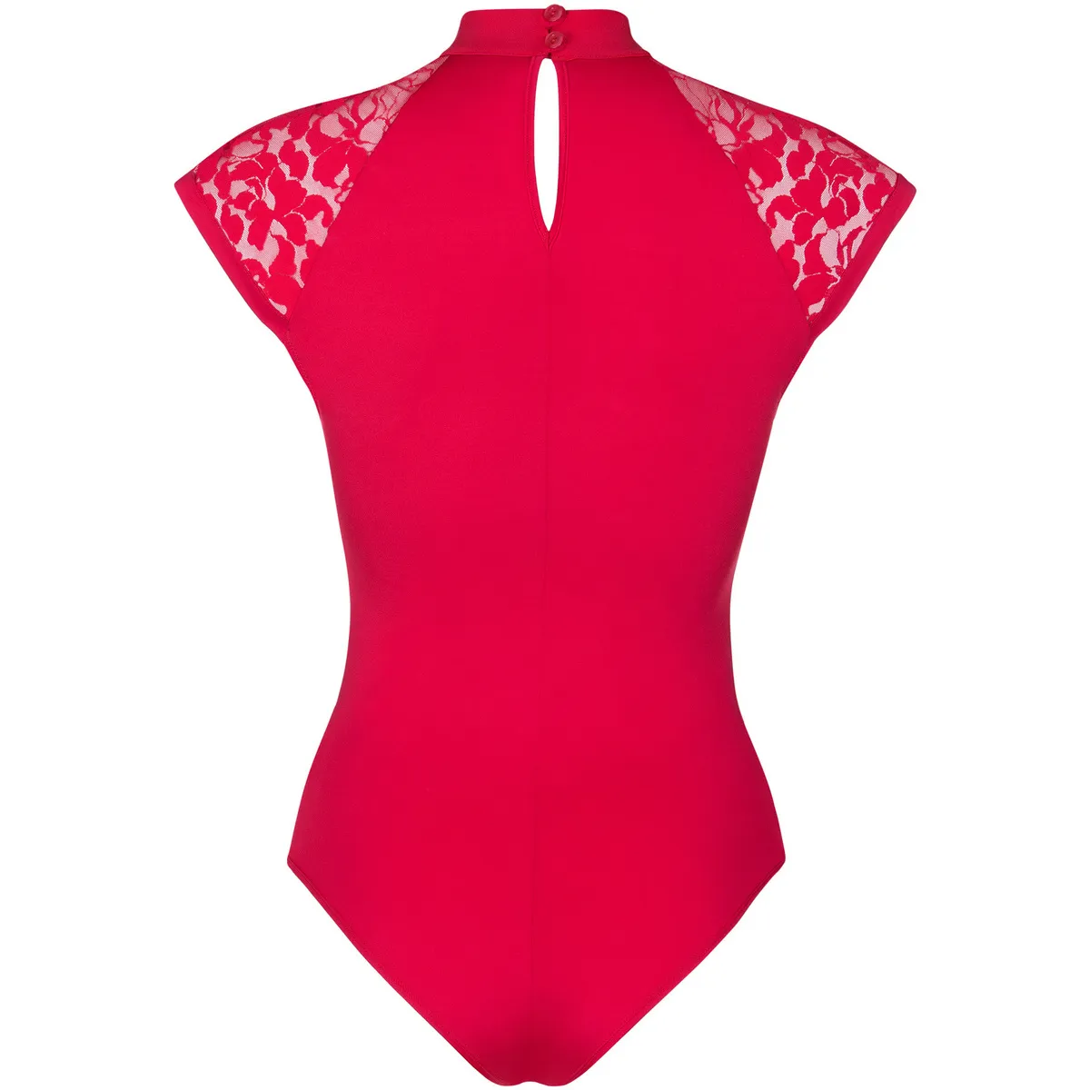 Body brasileño de manga corta Flamenco