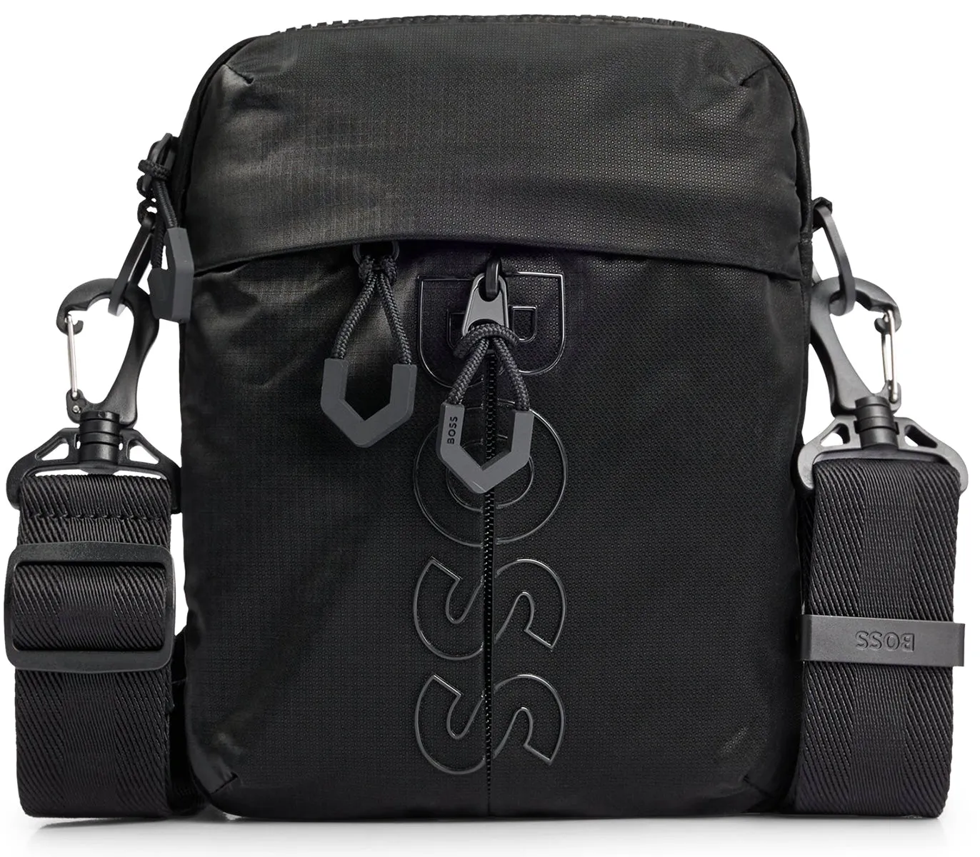 Bolso cruzado para hombre Boss Bryant Cross en negro
