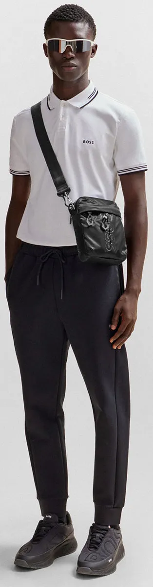 Bolso cruzado para hombre Boss Bryant Cross en negro