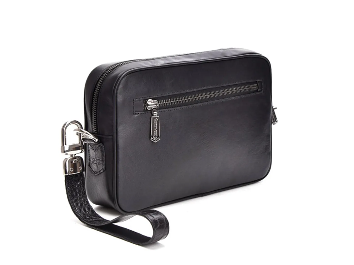 Bolso Cuadra Bo321al Color Negro