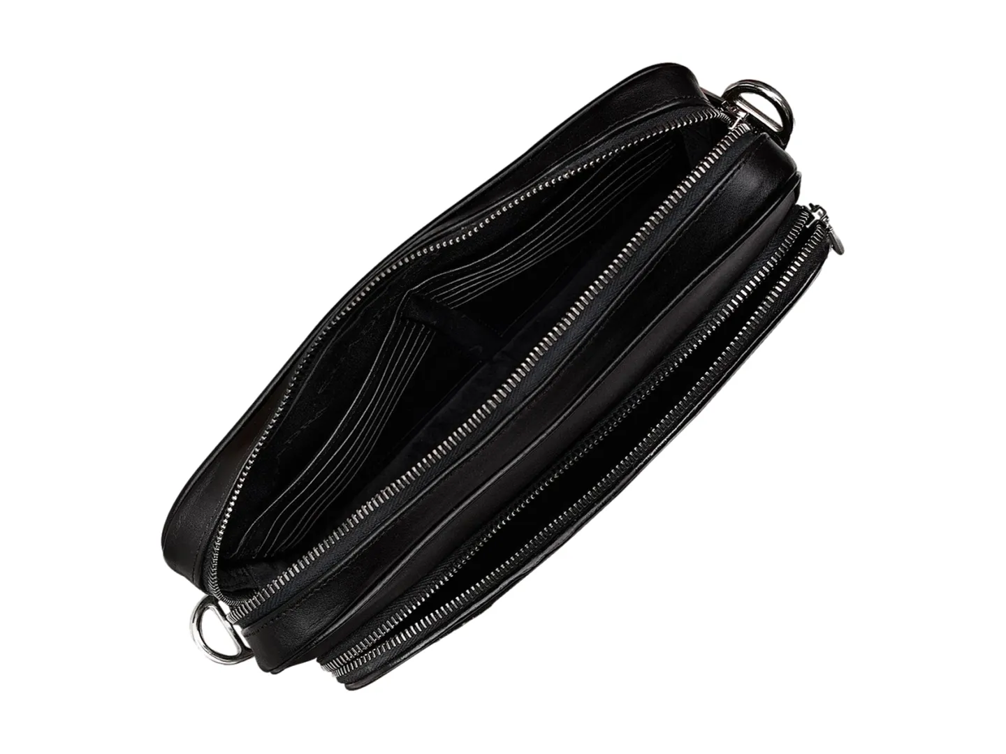 Bolso Cuadra Boc04ma Color Negro