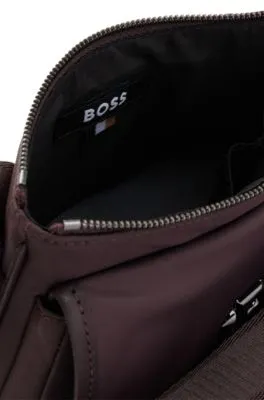 Bolso de estilo sobre con monograma Double B y acabado mate