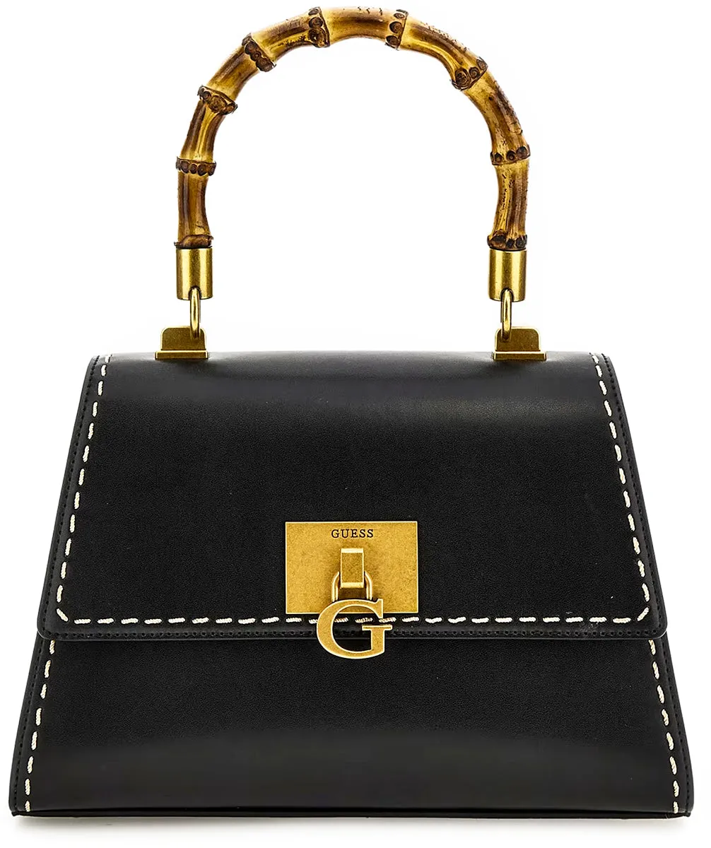 Bolso de hombro con detalles de bambú Stephi de Guess Para mujer En ecopiel color coñac