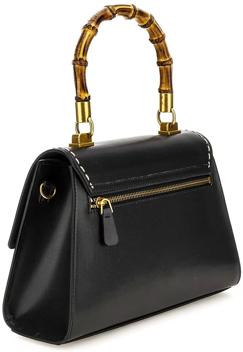 Bolso de hombro con detalles de bambú Stephi de Guess Para mujer En ecopiel color coñac