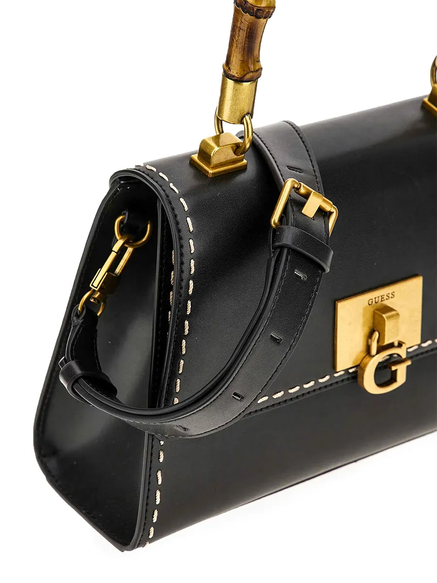 Bolso de hombro con detalles de bambú Stephi de Guess Para mujer En ecopiel color coñac