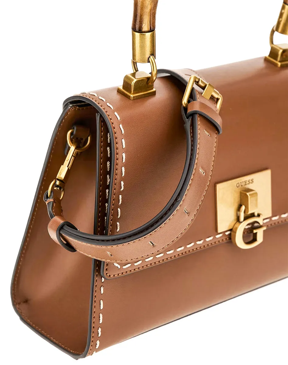Bolso de hombro con detalles de bambú Stephi de Guess Para mujer En negro
