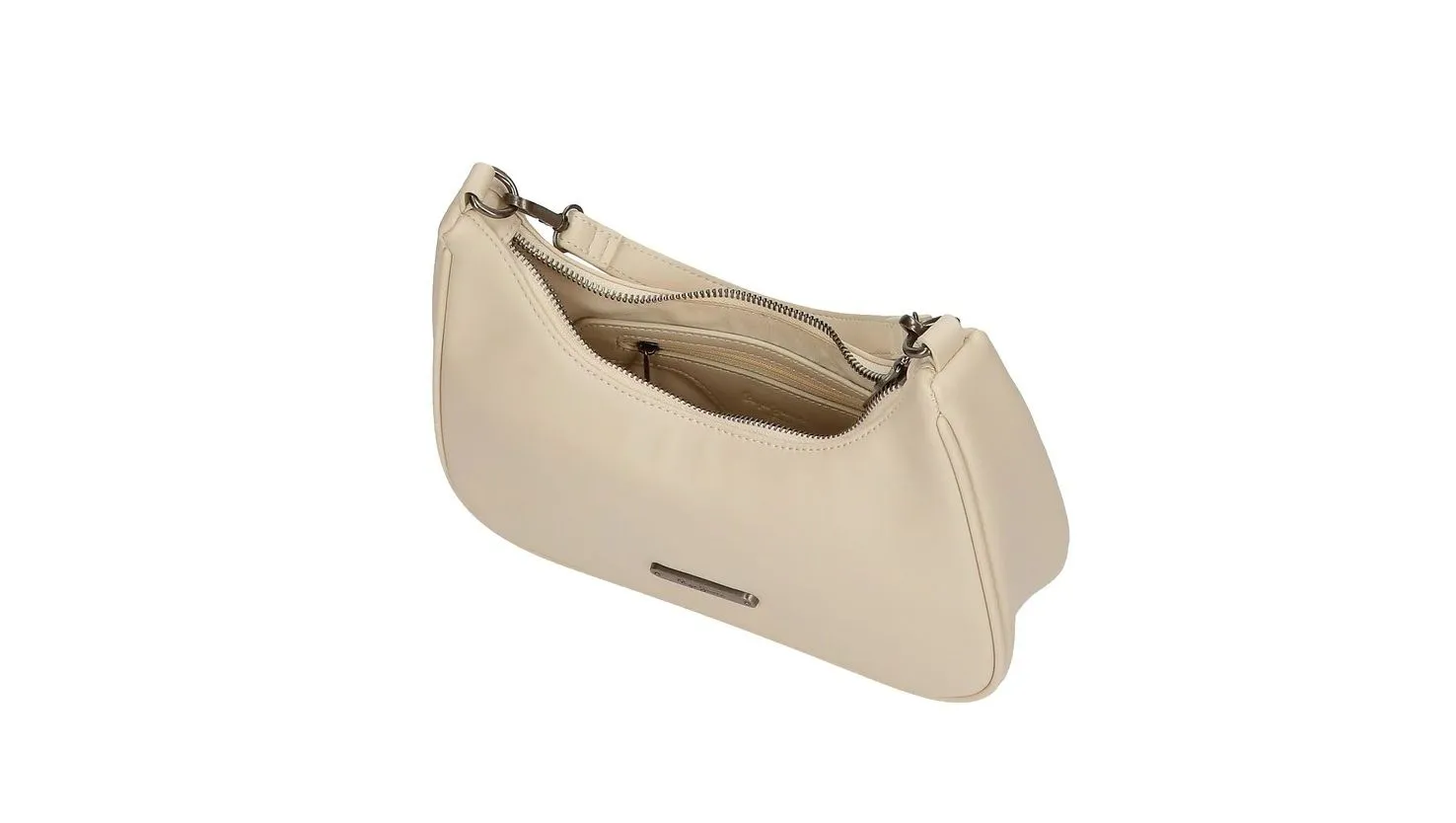 Bolso de hombro Pepe Jeans Salma en beige transformable a bandolera