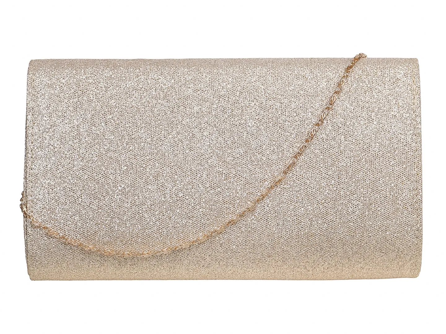 Bolso De Mano Elba Fn055 Color Dorado