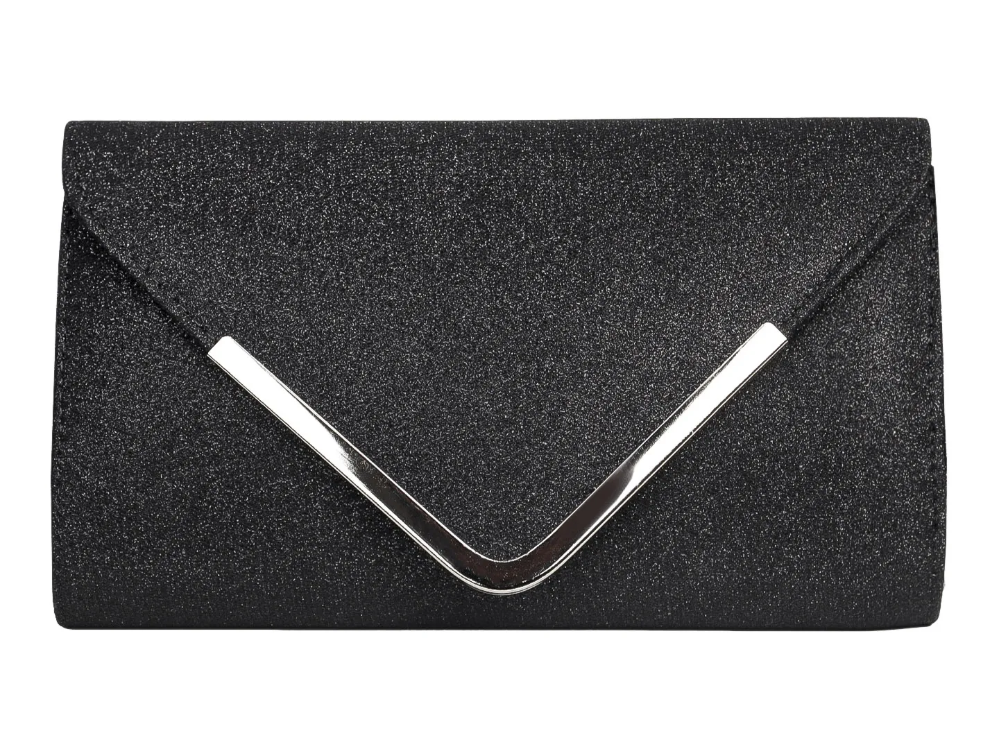 Bolso De Mano Elba Fn055 Color Negro