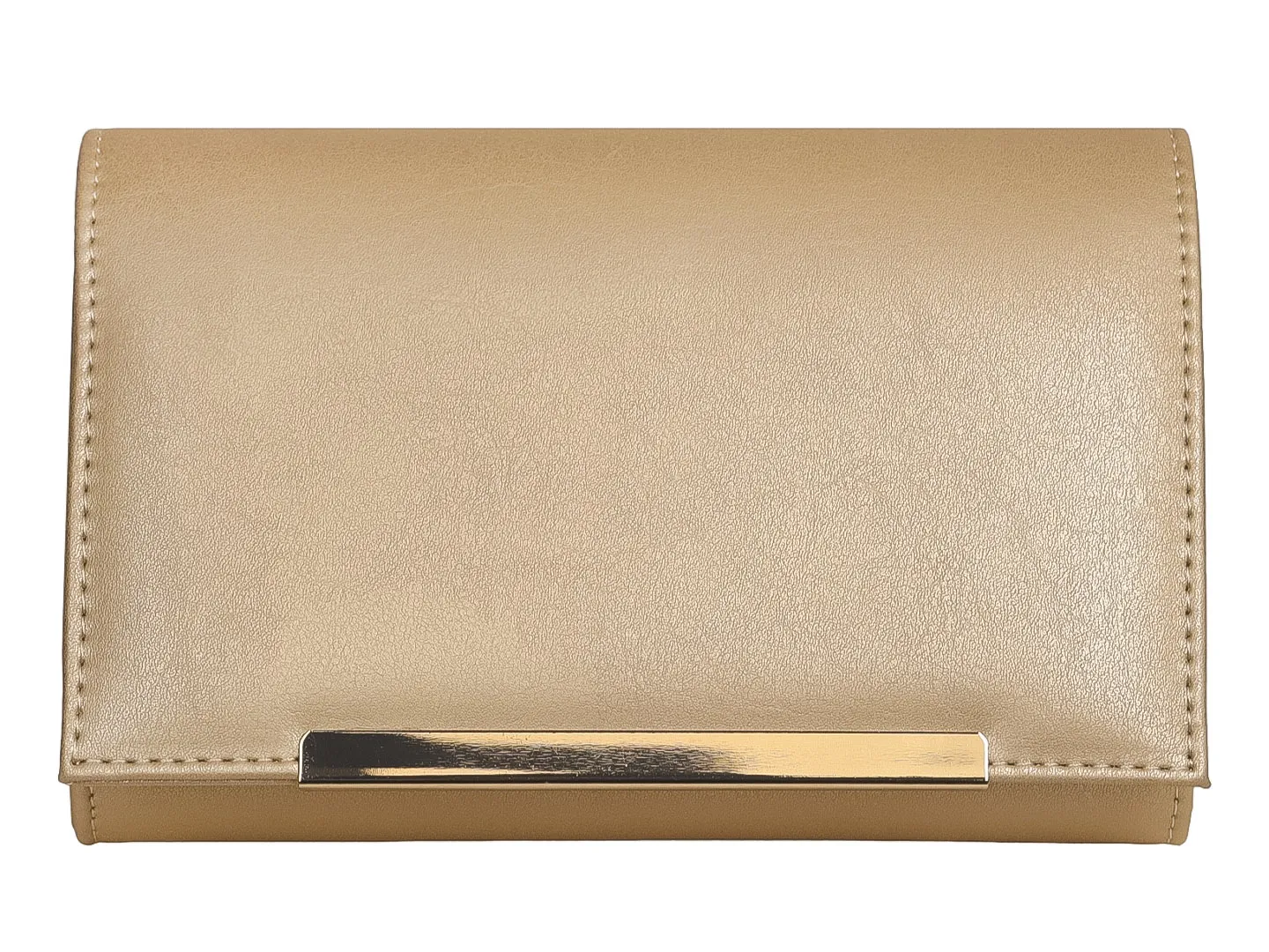 Bolso De Mano Elba Fn156 Color Dorado