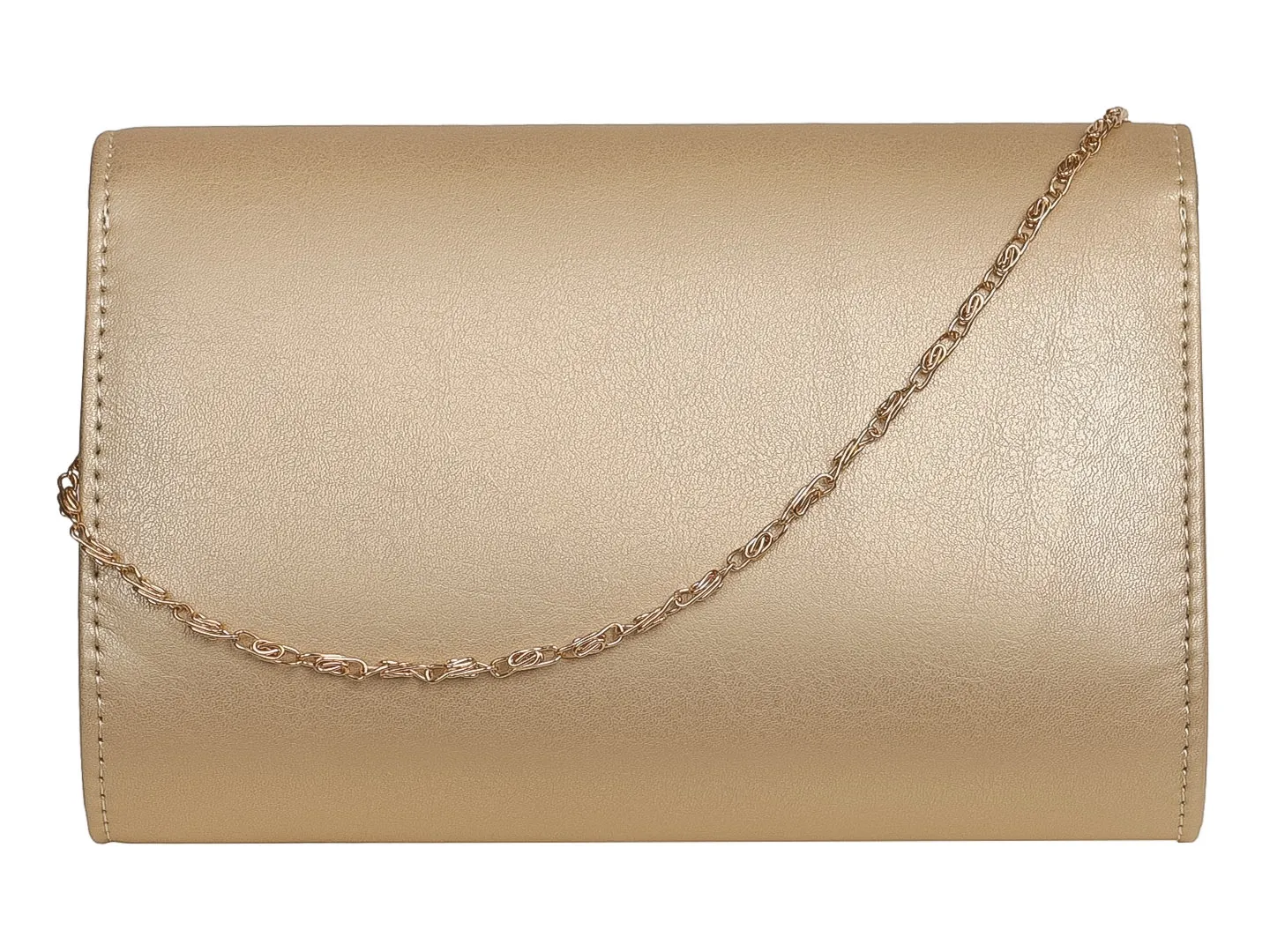 Bolso De Mano Elba Fn156 Color Dorado