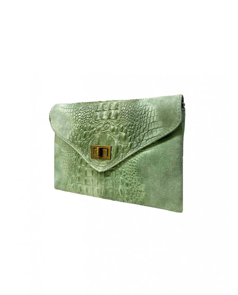 Bolso Efecto Cocodrilo