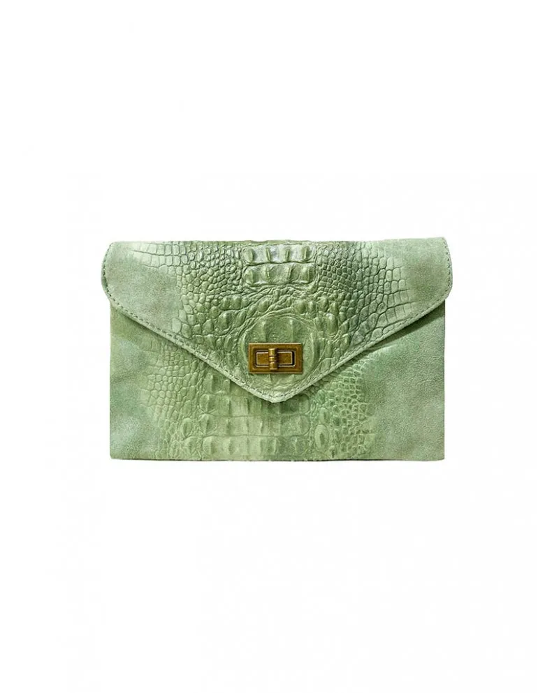 Bolso Efecto Cocodrilo