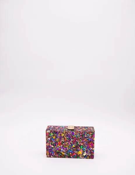 bolso fiesta metacrilato confeti
