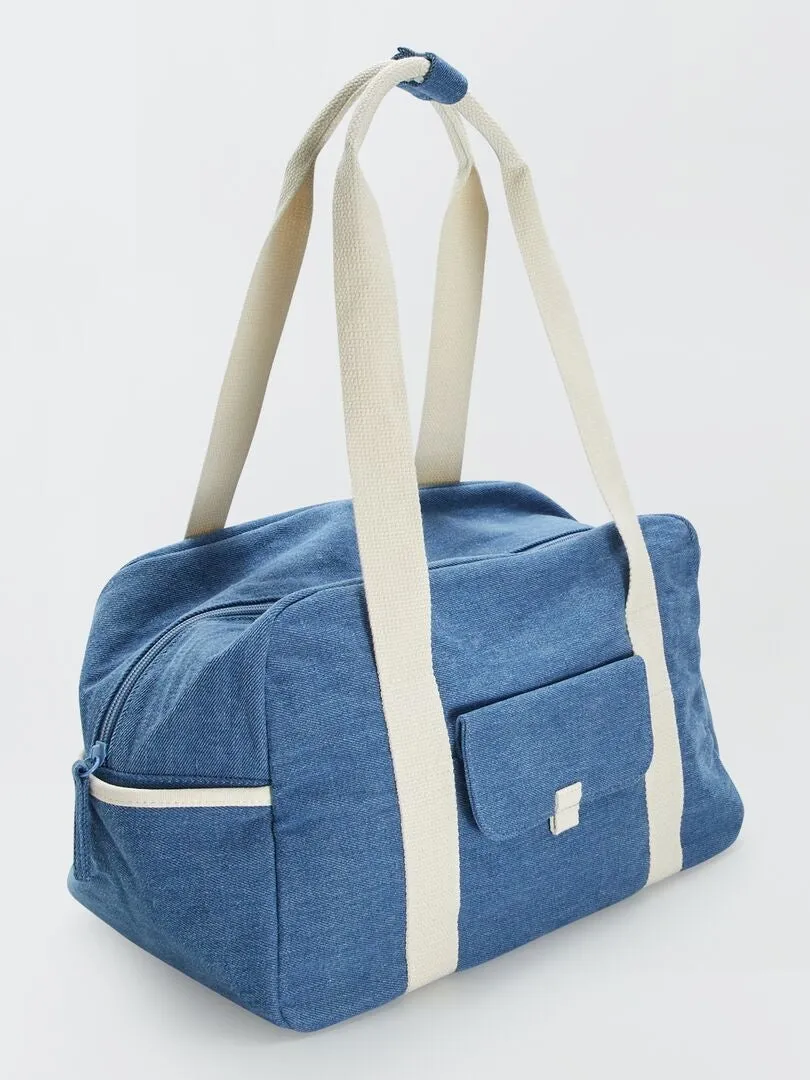 BOLSO FIN DE SEMANA VAQUERO  AZUL