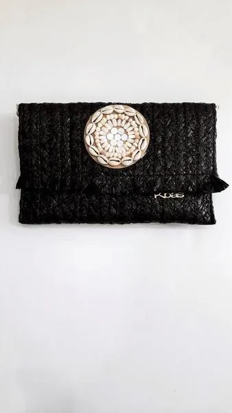 bolso kbas conchas negro