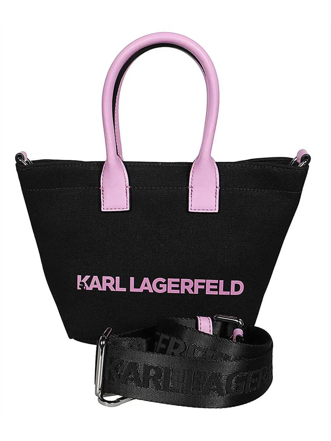 BOLSO LONA ICON MINI PEDRERIA KARL LAGERFELD