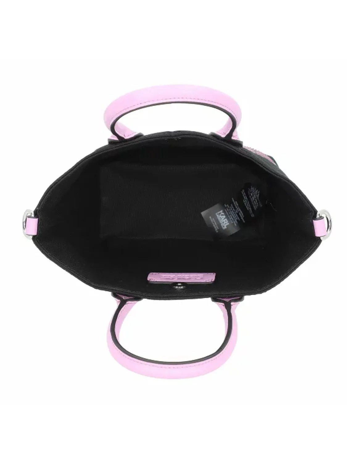 BOLSO LONA ICON MINI PEDRERIA KARL LAGERFELD