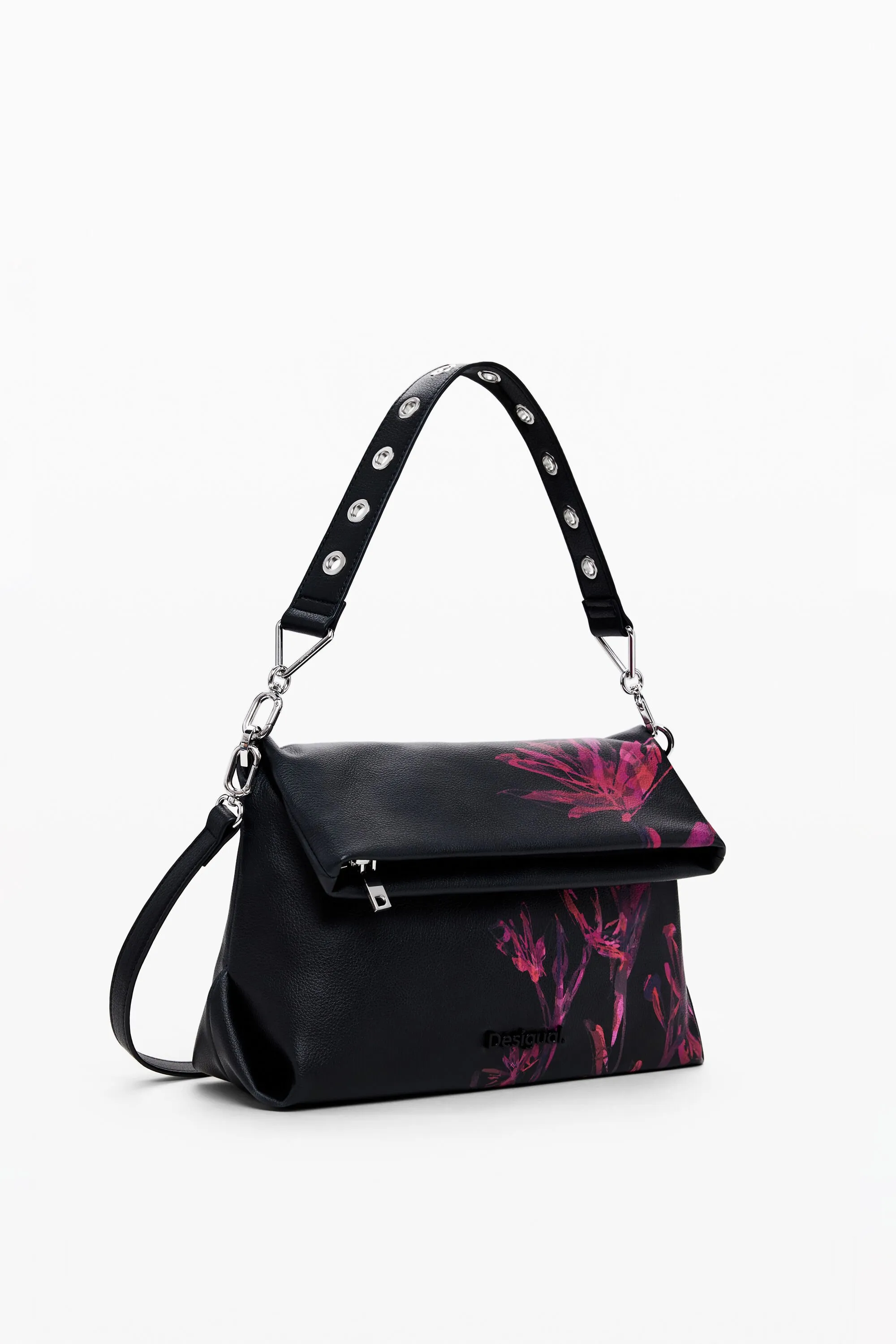 Bolso M acolchado flores