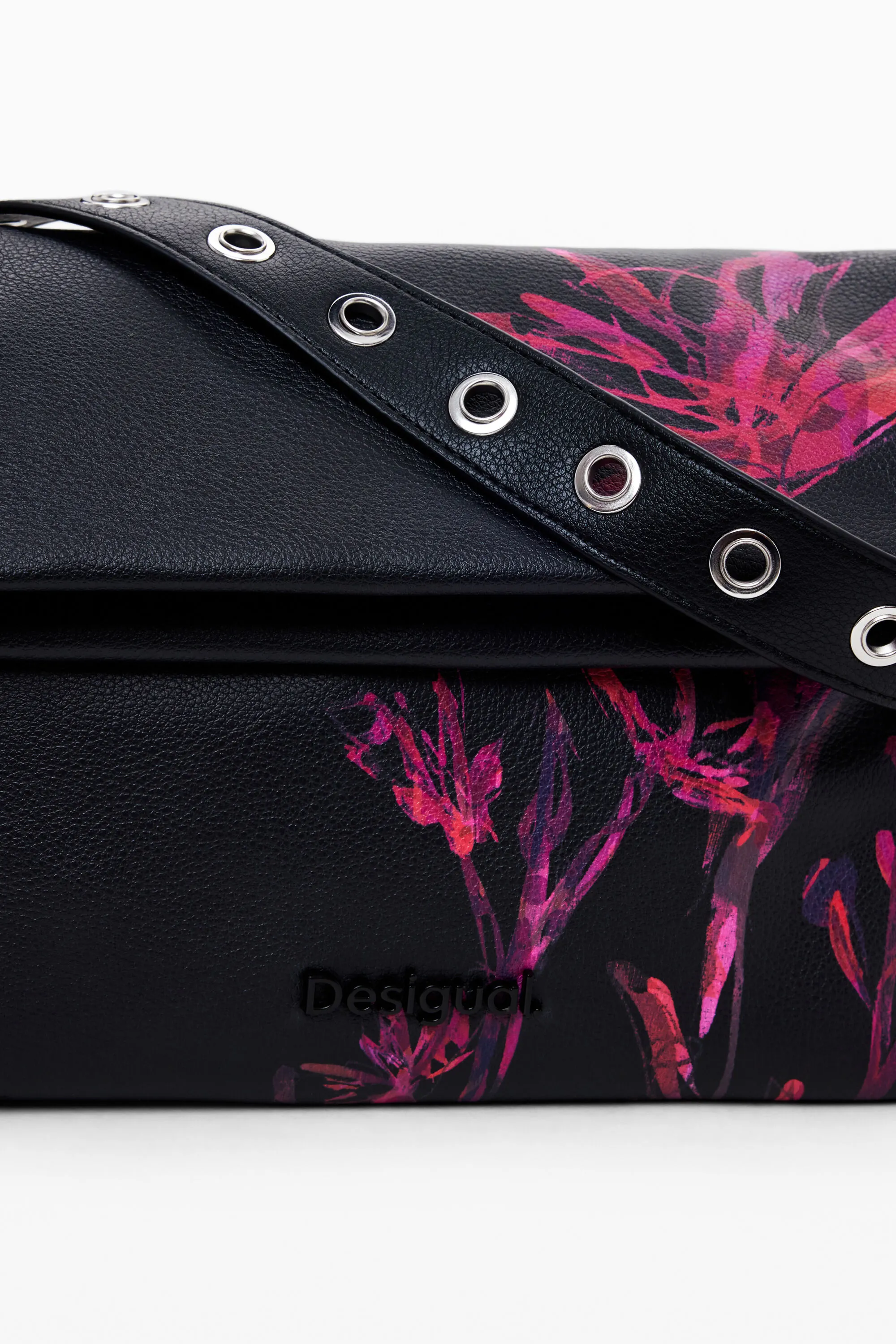 Bolso M acolchado flores