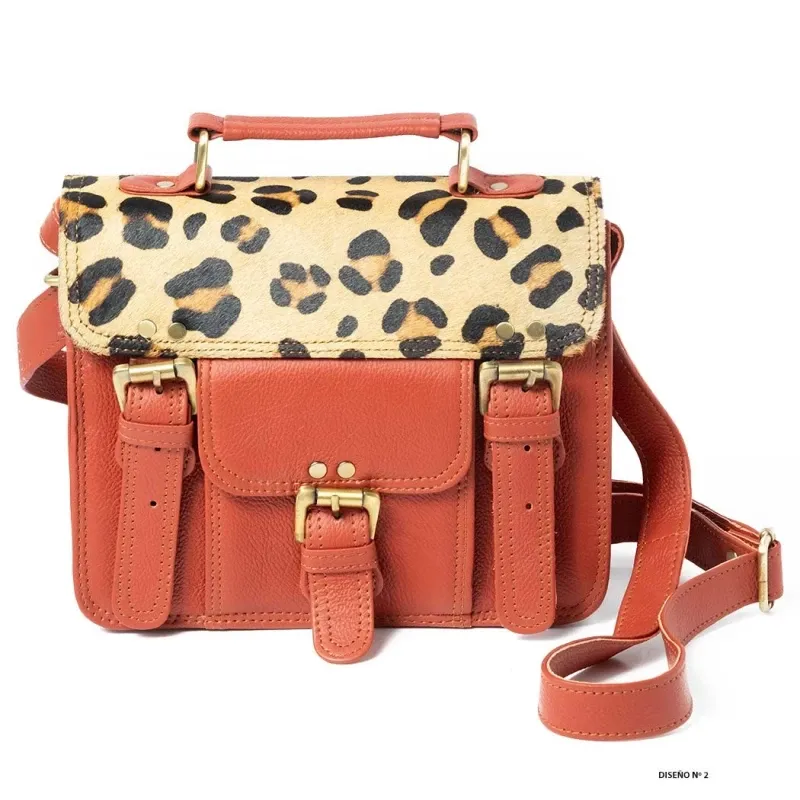 Bolso maletín animal print BG430