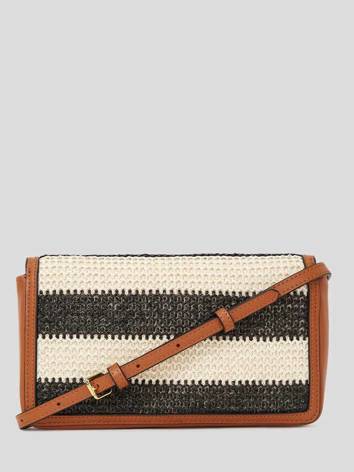 BOLSO MINI RAFIA SIGNATURE KARL LAGERFELD