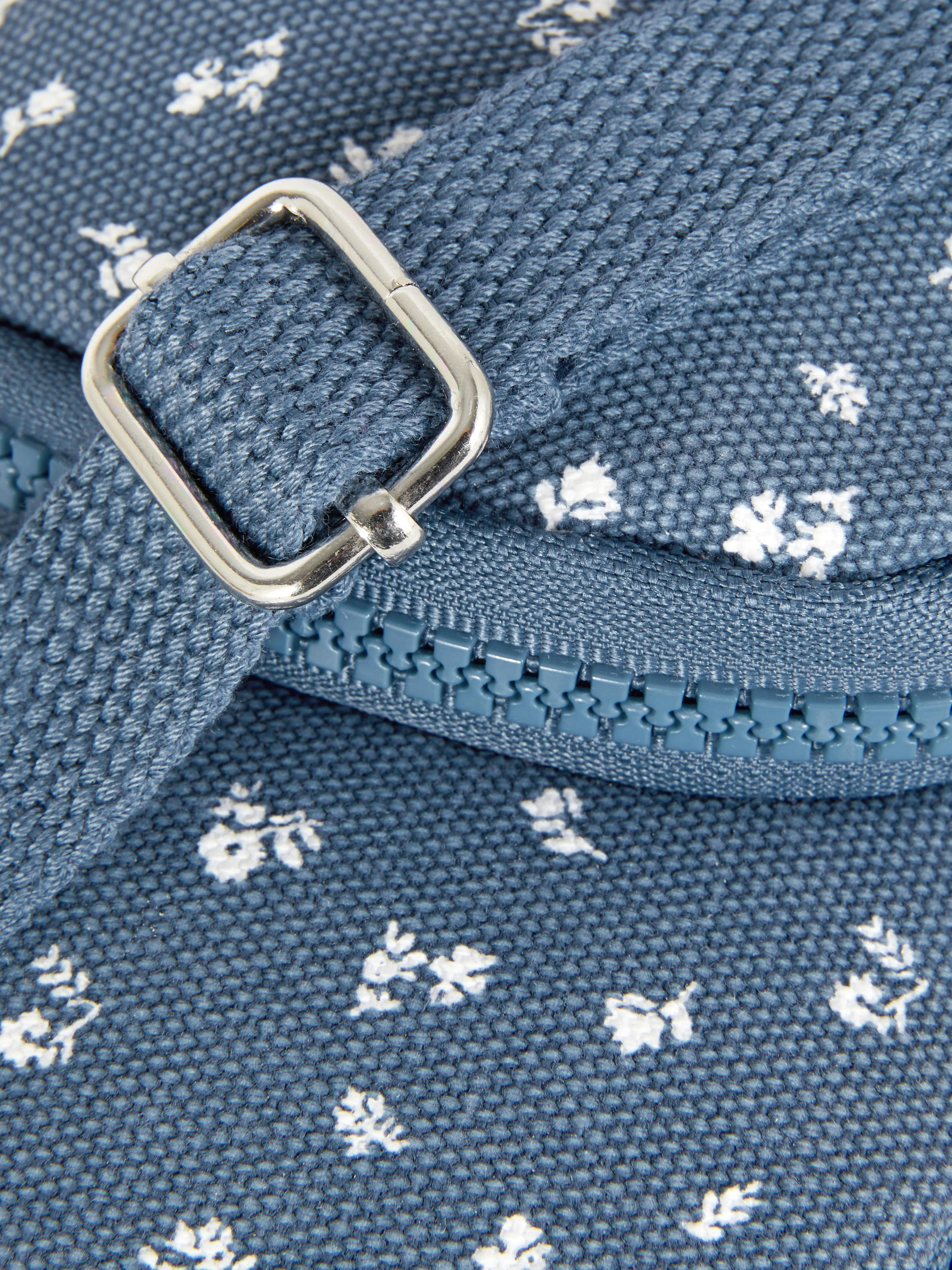 Bolso para el teléfono con estampado de flores