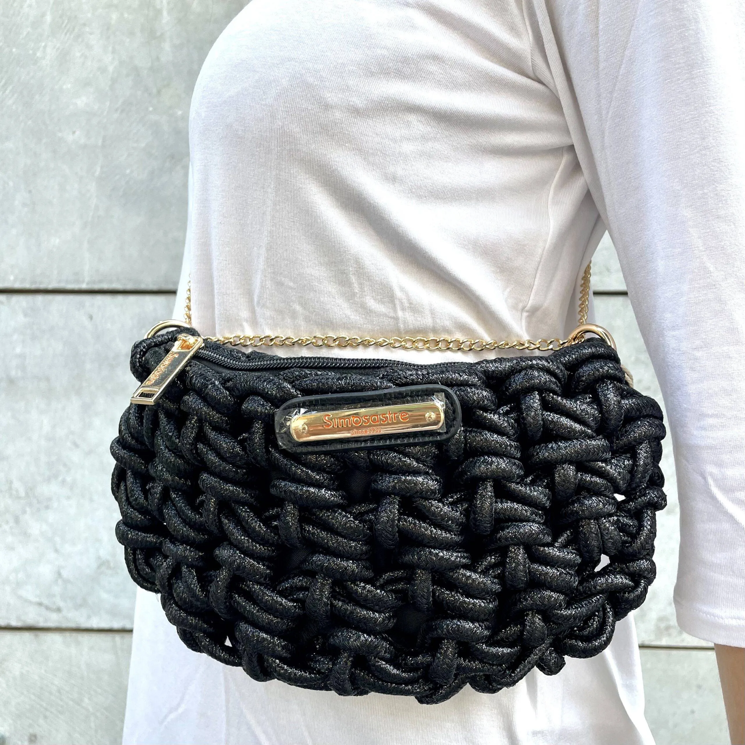 Bolso Simó Sastre Boston Negro