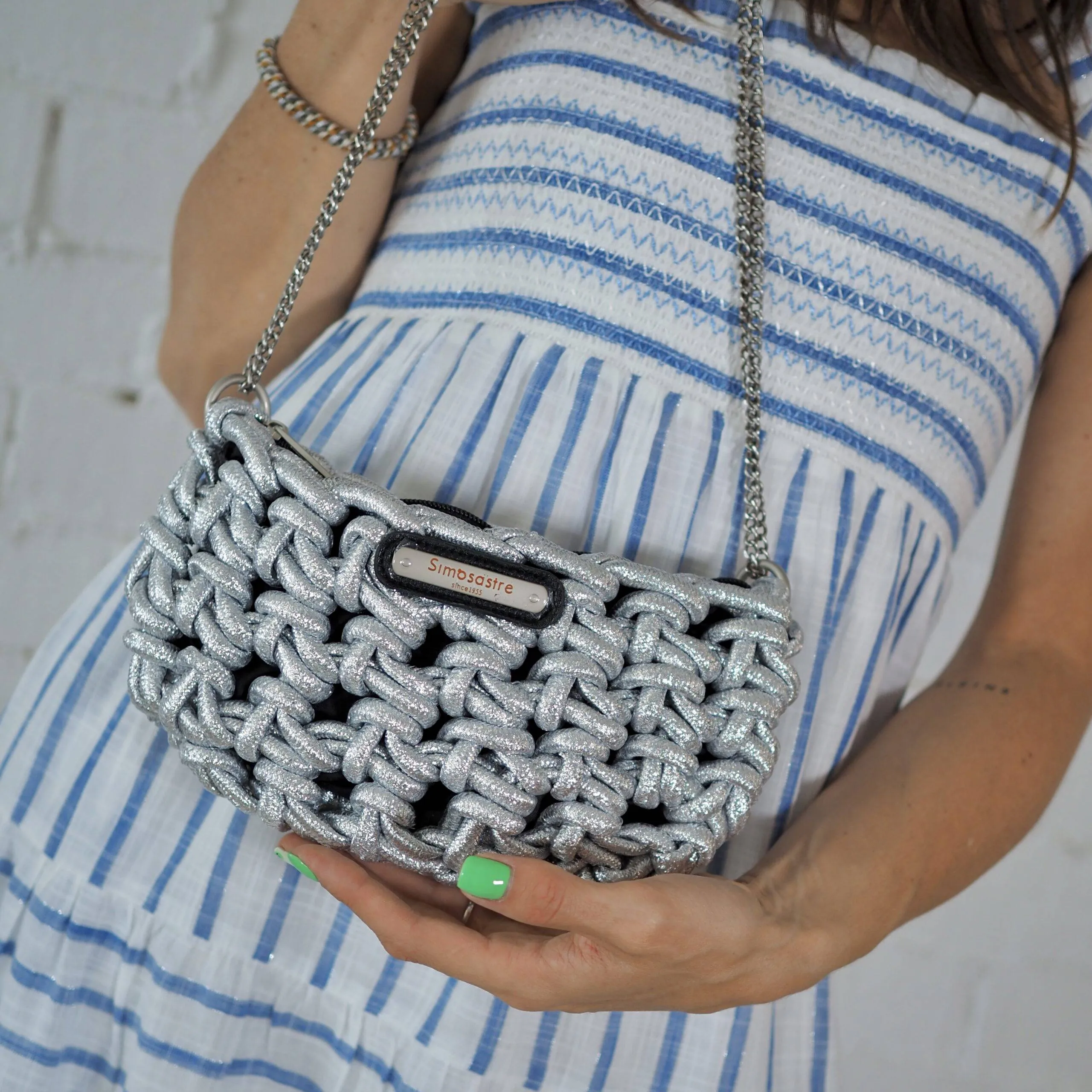 Bolso Simó Sastre Boston Plata