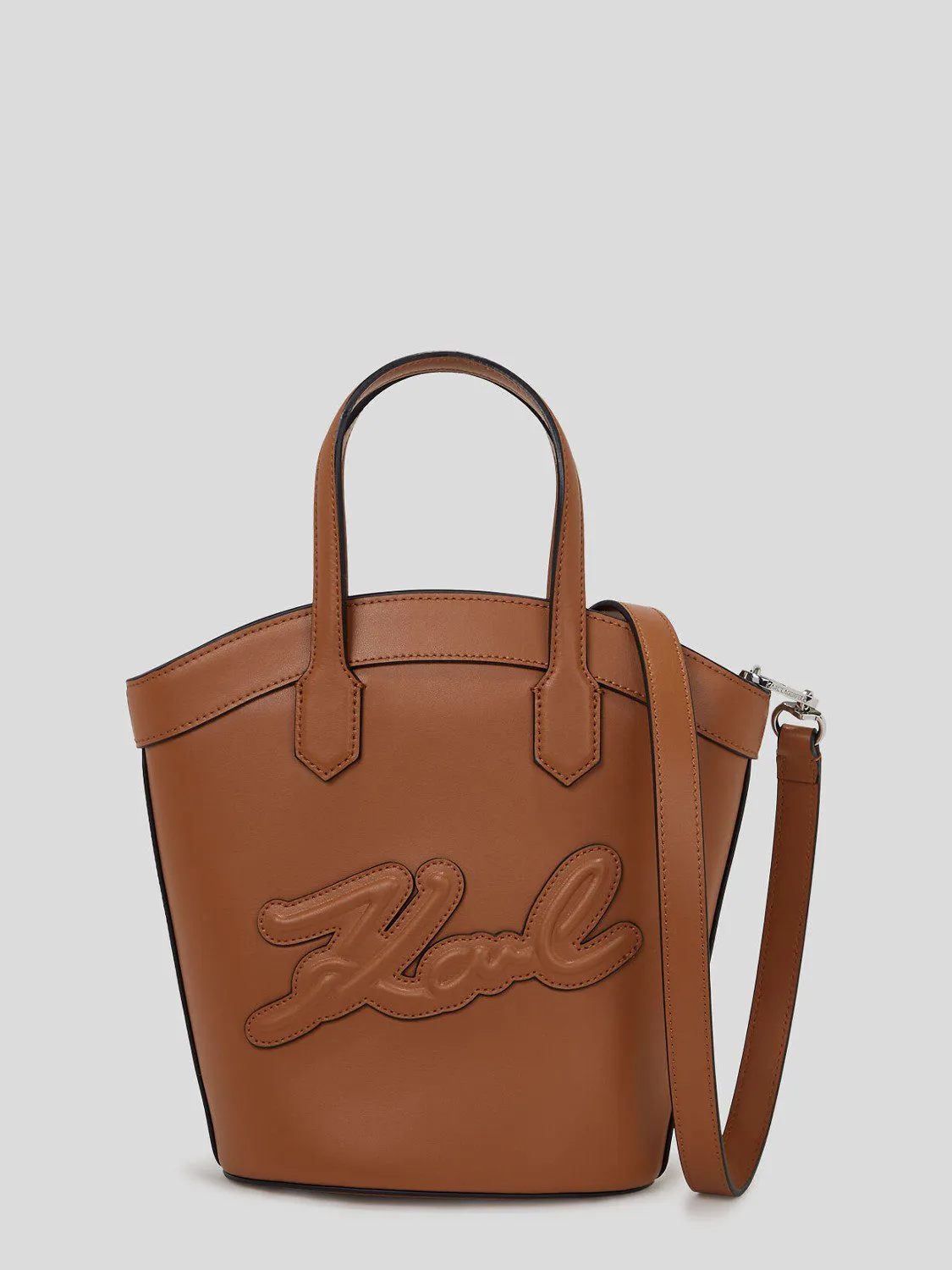 BOLSO TOTE PEQUEÑO SIGNATURE KARL LAGERFELD