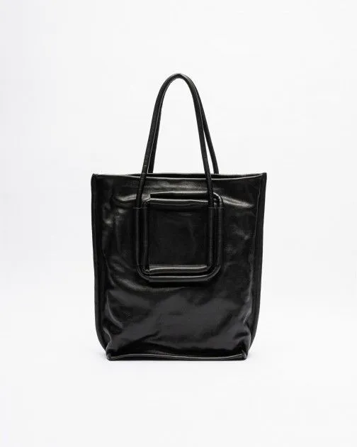 BOLSO TOTE TRIPPEN SQBAG NEGRO