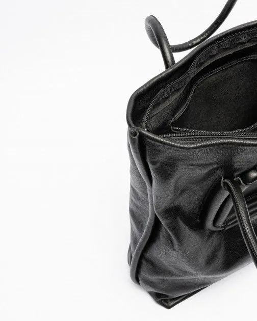 BOLSO TOTE TRIPPEN SQBAG NEGRO